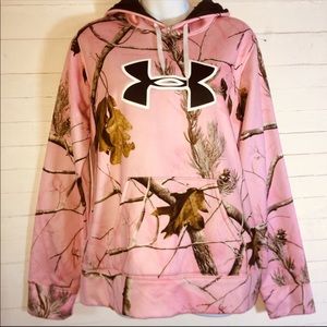 Under Armour Pink Realtree Camo Hoodie
